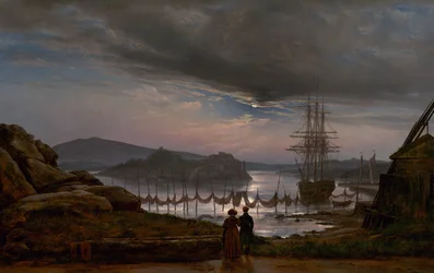 Vista de Vækerø perto de Christiania